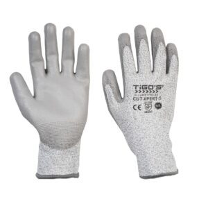 TIGO'S CUT XPERT-5 HAND GLOVES - CUT 5 - 12 PAIRS PACKING